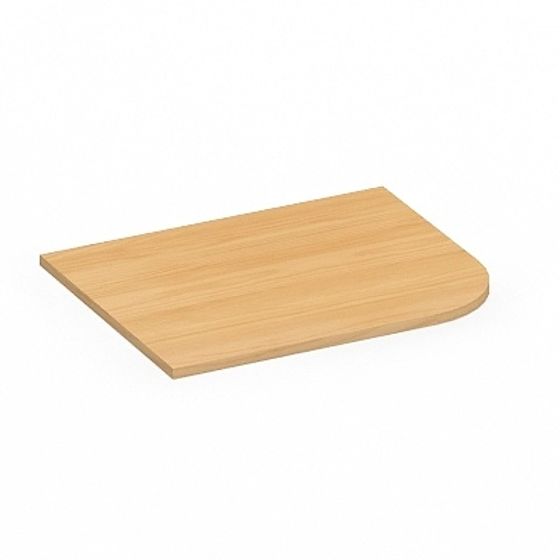 Realistic Wooden Cutting Board 3D model