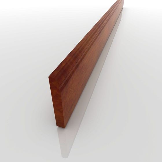 Elegant Wood Molding 3D model
