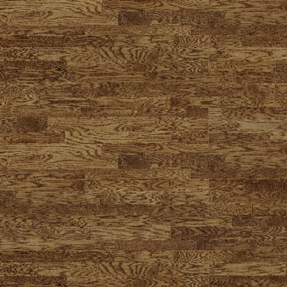 Rustic Low-Poly Wooden Floor 3D model