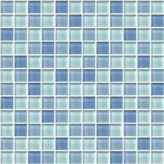 Blue Mosaic Ceramic 3D Model for Interior Decoration