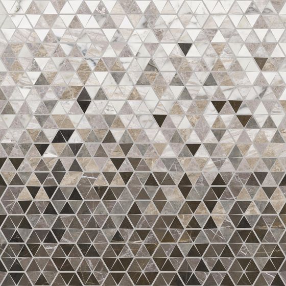 Earth Tone Mosaic Material 3D Model