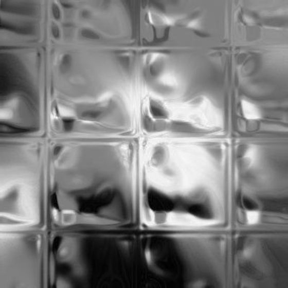 Black Glass Block 3D Model – Soft Furnishing Material