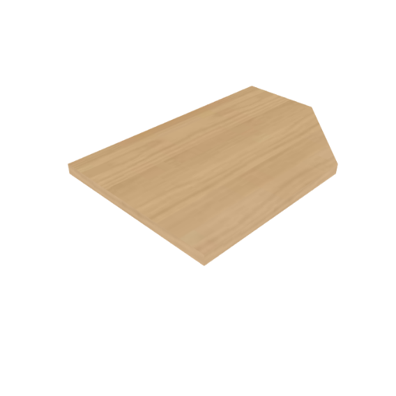 Chamfer Roof-Front right