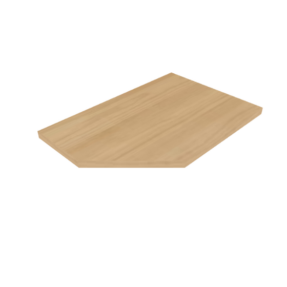 Realistic Wooden Desk 3D model for Creative Projects