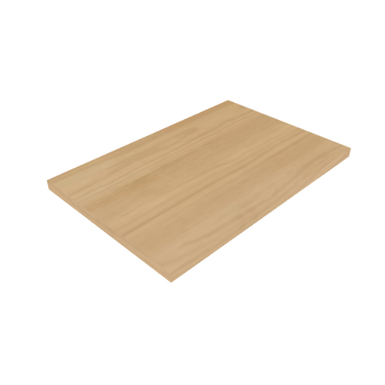 Realistic Wood Plank 3D model