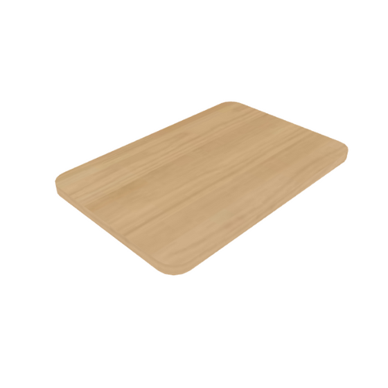 Natural Board Low-Poly 3D model