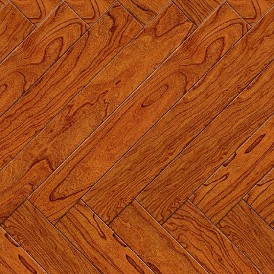 Herringbone Hardwood Floor 3D model for Creative Spaces