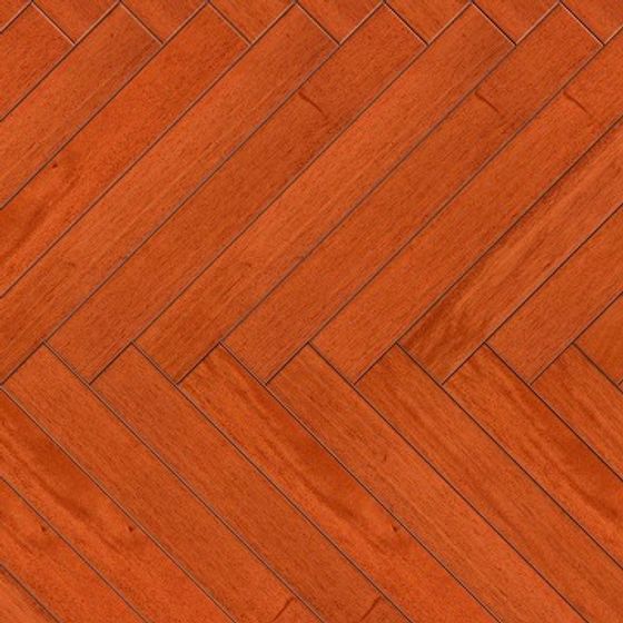 Red Herringbone Tile 3D Model