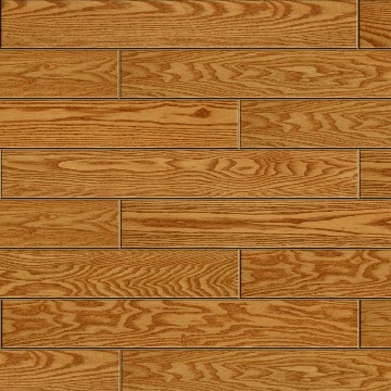 Oak Hardwood Flooring 3D Model
