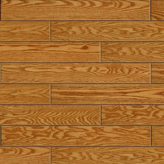 Oak Hardwood Flooring 3D Model for Creative Designs