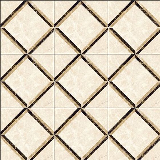 Diagonal Diamond Tiles 3D model