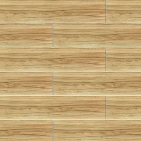 Natural Wooden Floor Tiles 3D Model