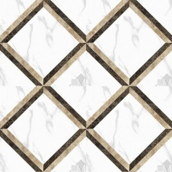 Geometric Marble Floor 3D Model