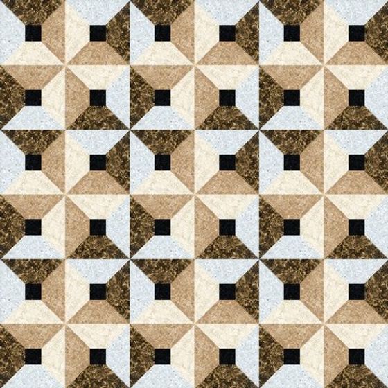 Elegant Geometric Tiles 3D model for Contemporary Spaces