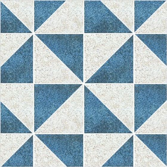 Geometric Charm Tile Floor 3D model