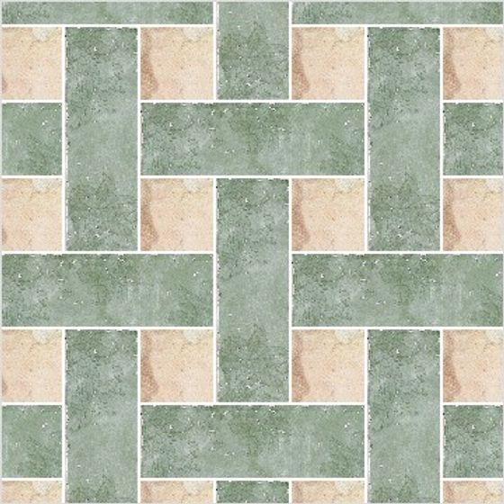 Urban Mosaic Floor 3D Model