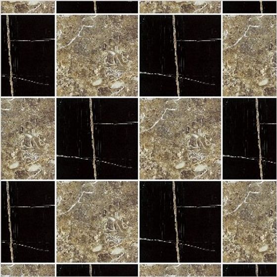 Urban Mosaic Wall 3D Model