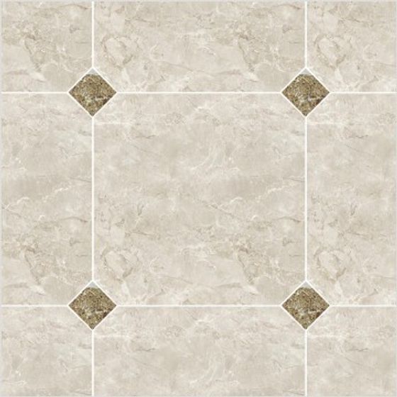 Luxury Brick Block 3D Model with Small Brick Accents