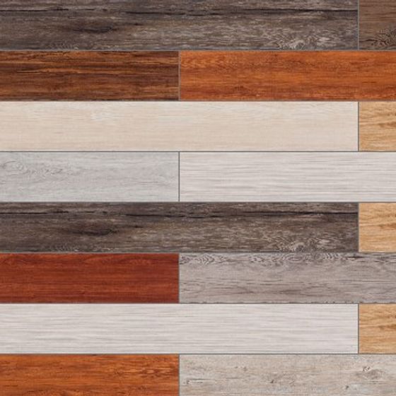 Wooden Plank Flooring 3D model