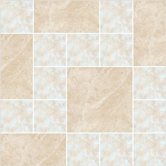 Elegant Low-Poly Tile Floor 3D Model