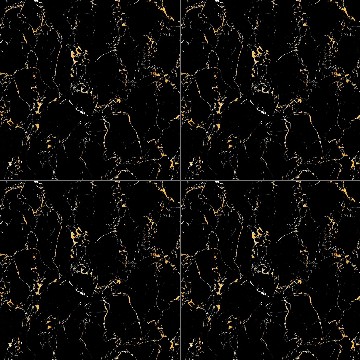 O Medo family furniture-TWC8352 Australia black gold flower