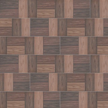 Wooden Paneling Tiles 3D model