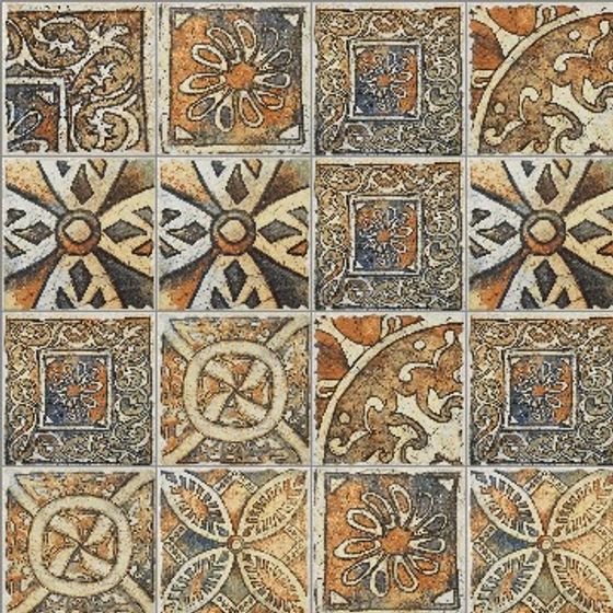 Intricate Mosaic Tiles 3D model