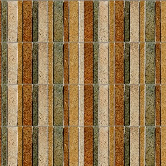 Natural Stone Texture Tile Wall Panel 3D model