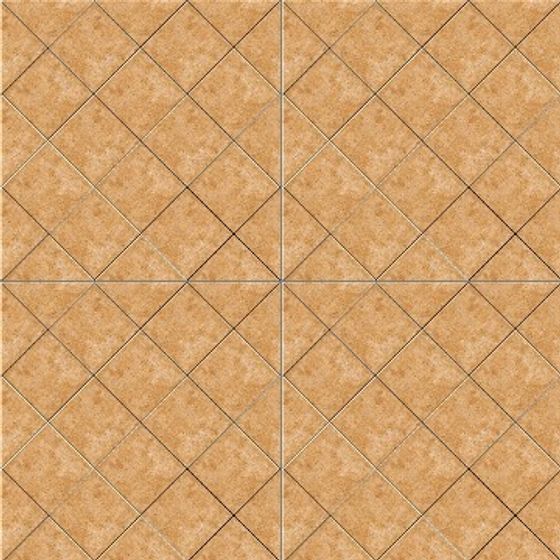 Elegant Diagonal Tile Floor 3D model for Stylish Interiors