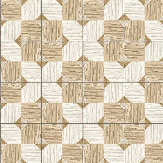 Elegant Geometric Mosaic Tiles 3D model
