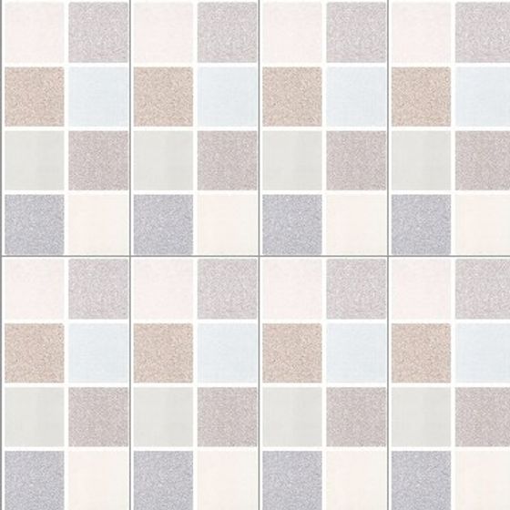 Gray Continuous Tile 3D Model