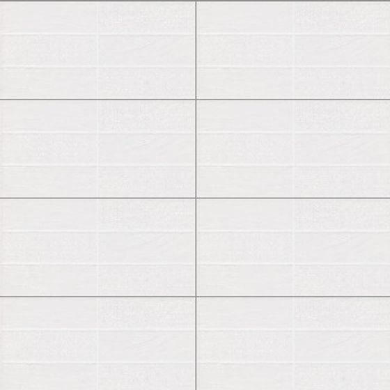 Glossy White Porcelain Tile 3D Model