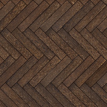 Bur-wenge wood-natural color