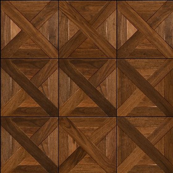 Elegant Parquet Flooring 3D model