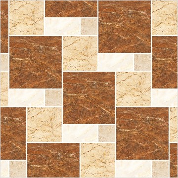 Retro-Modern Low-Poly Marble Tile Floor 3D model