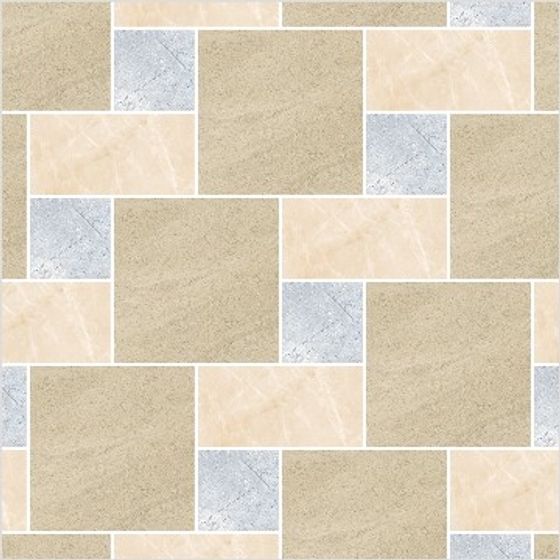 Artistic Low-Poly Tile 3D model for Modern Design