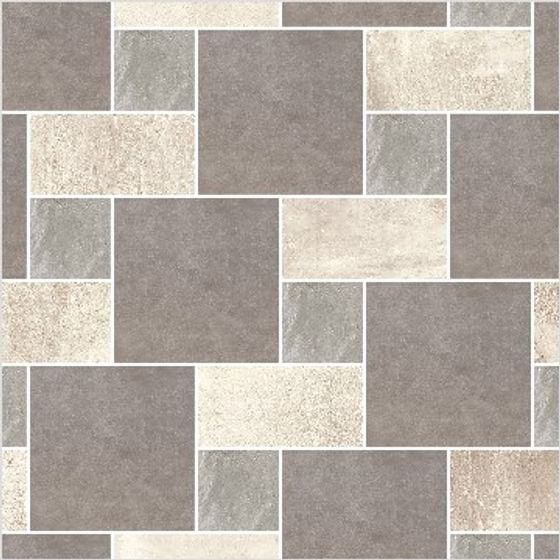 Urban Mosaic 3D model - Stylish Tile Flooring