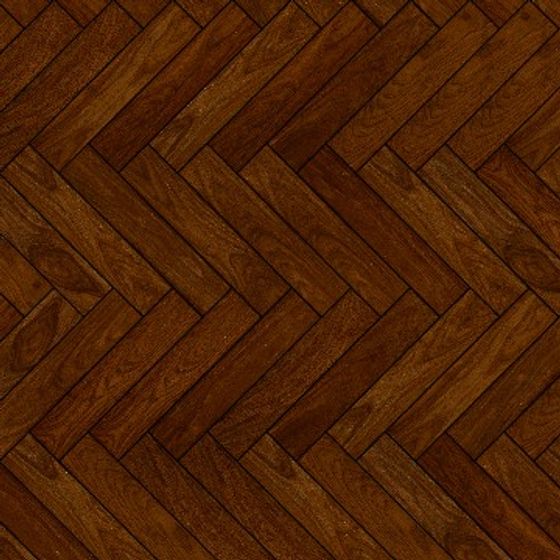 Elegant Earth Color Herringbone Floor 3D Model