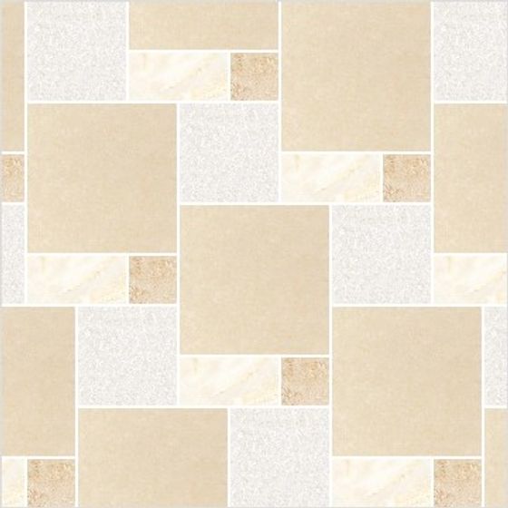 Elegant Marble Mosaic Tiles 3D model